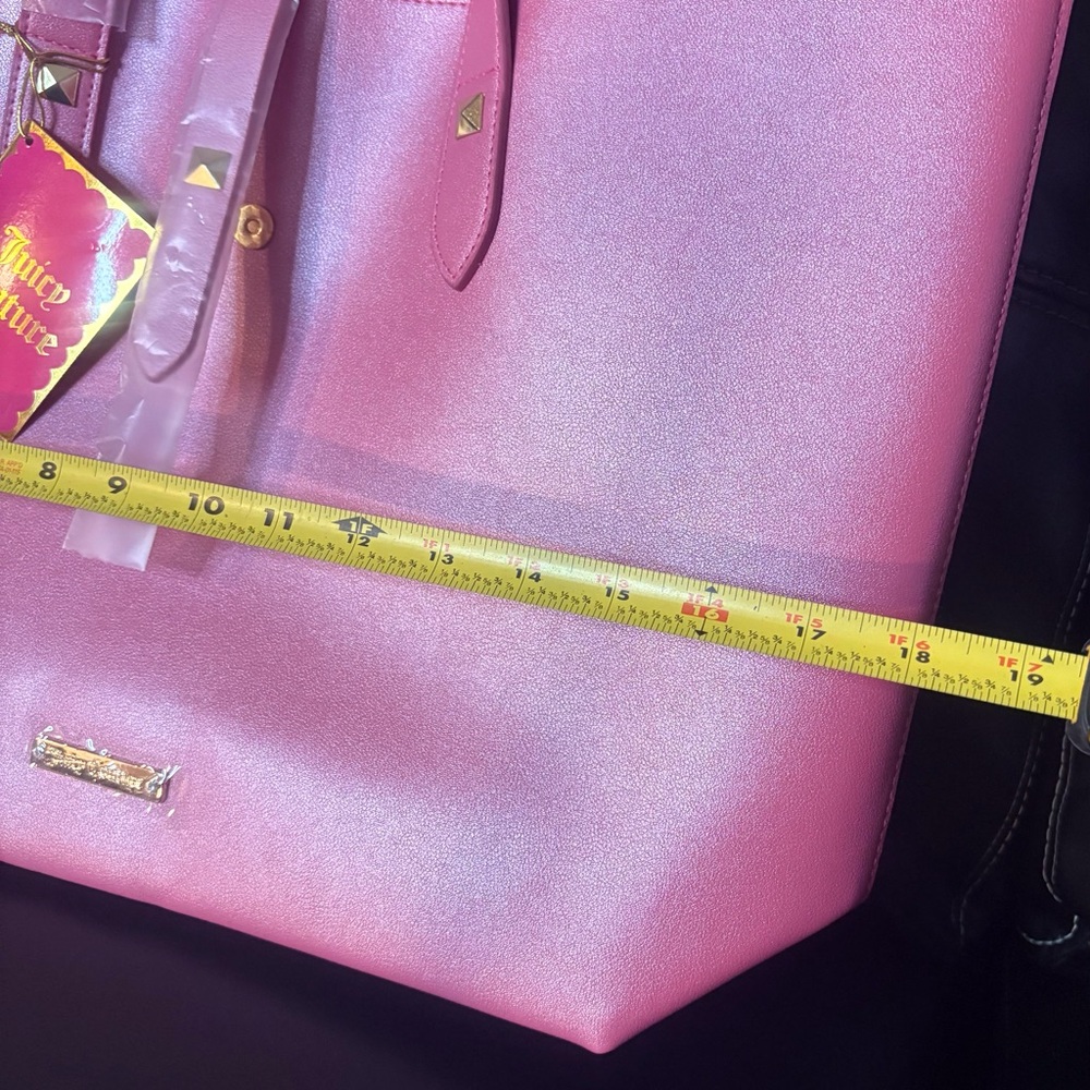 Juicy Couture Metallic Pink Tote Bag – Chic & Glamorous - Picture 6 of 7
